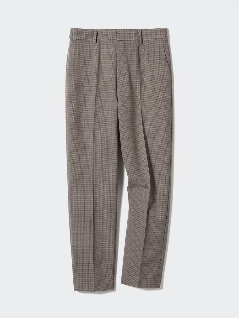 Uniqlo Check Smart Ankle Trousers Pants xs